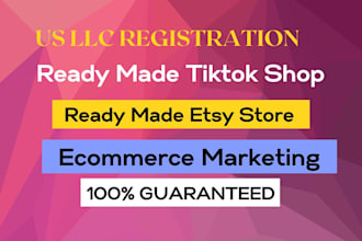setup US llc registration tiktok shop US llc formation shopify marketing ein no