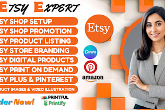 design etsy digital products for etsy shop etsy shop setup and etsy SEO listings