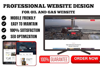 design gas company website oil and gas company website heating oil website