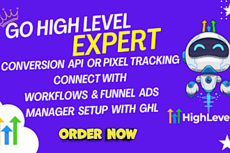 setup fb pixel with ghl or connect conversion API in go high level