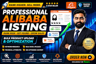 do alibaba product listing and post alibaba listings