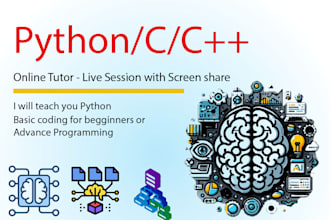 teach python, data science, machine learning