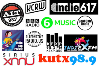 promote and play your indie music on the best indie radio stations in USA