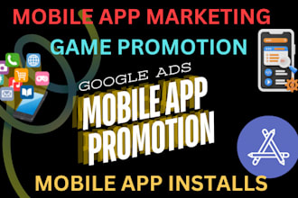 set up google ads marketing campaign to promote mobile app store optimization