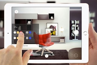build augmented reality app, ar app for virtual try on, lidar 3d measurement app