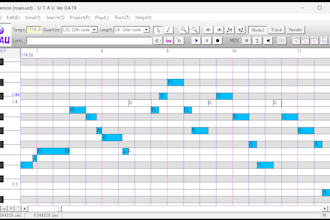 create an utau, vocaloid, synthv, diffsinger cover