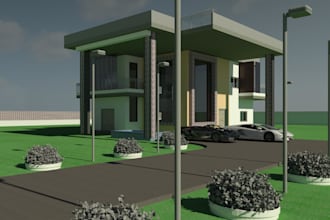 do 3d, floor plans, and elevations in revit and autocad