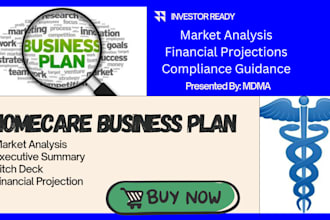 a senior care business plan for UK USA ca healthcare agency