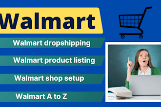 do walmart dropshipping and shop setup