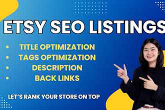 do etsy seo listings according to the algorithm of etsy