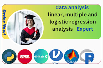 do data analysis linear, multiple and logistic regression analysis using spss, r