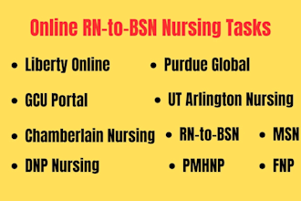 tutor wgu, gcu, purdue, walden, chamberlain, rn, bsn, msn, pmhnp, dnp, fnp, agnp