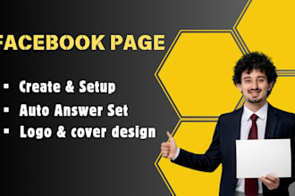 do create and setup your facebook page