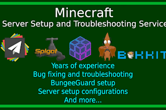 setup and fix issues on your minecraft server