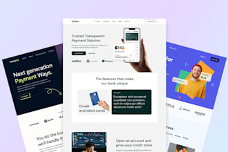 do professional figma website or landing page UI UX design