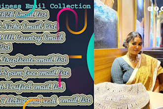collect business, real estate agents email and contract list