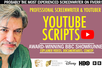 write your youtube video script