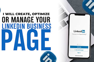 create, optimize or manage your linkedin business page