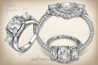 sketch your jewelry design ideas
