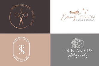 ein modernes, minimalistisches logo erstellen