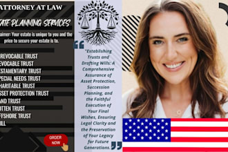 be your online USA attorney for irrevocable and revocable trust