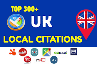 boost your business with 350 UK local citations and local seo
