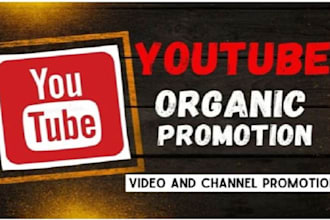 do organic gaming youtube and twitch video promotion