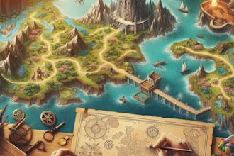 create a custom fantasy map