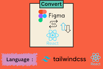 convert figma to responsive react website