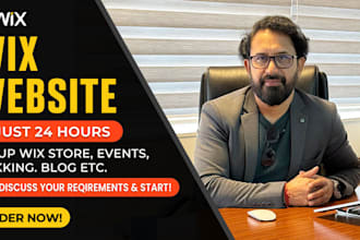 create create wix website design,redesign wix website