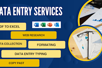 do csv formatting and admin work in less price