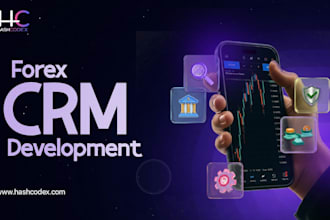 develop a custom forex CRM and traders room