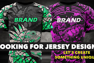 create custom sublimation jersey design for sports team