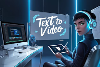 convert your text ,blog and script into video by using ai