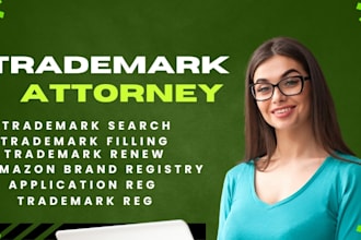 be your licensed US trademark attorney, amazon brand registry