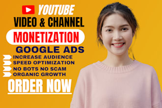do channel promotion for complete youtube channel monetization