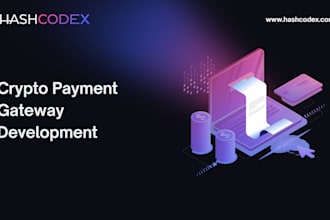 develop the crypto payment gateway with all features