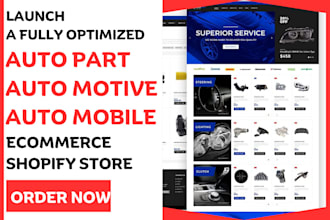 design auto parts woocommerce store with ymm filter auto parts store marketing
