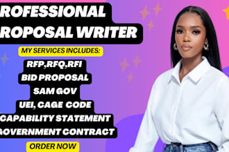 write rfq, rfp, government contract, bid proposal, contract research, tender