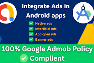 integrate admob any types ads in android app