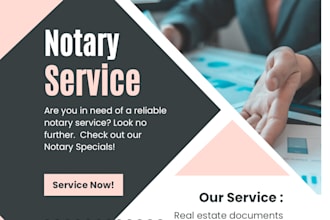 provide around the clock notary public services