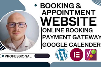 build a wordpress appointment booking website with calendar integration