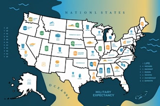 draw vector map in illustrator