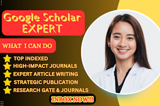 write and publish article in google scholar high peer  reviewed indexed journals