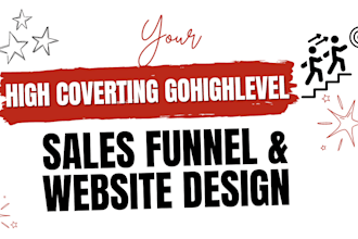 build gohighlevel sales funnel, ghl website, workflows automation