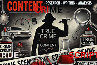 create true crime chronicles engaging scripts for documentaries podcasts more