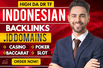 make premium indonesian contextual dofollow id backlinks for top google ranking
