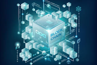 develop blockchain dapp, web3 site, nft, solana or bep20 smart contract