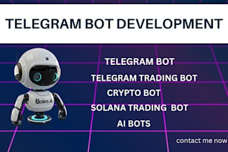 telegram bot, telegram trading bot, crypto bot, ai bot