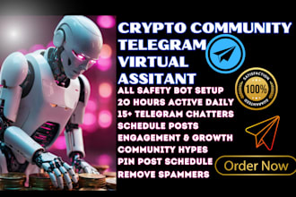 24 hours active telegram discord twitter moderator solana memecoin community mod